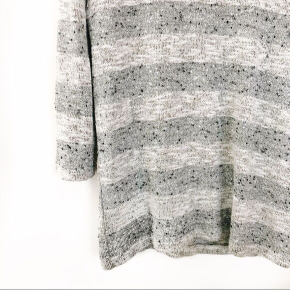 (3/$15) 𝅺alfred sung  knit striped sweatshirt - Picture 3 of 4